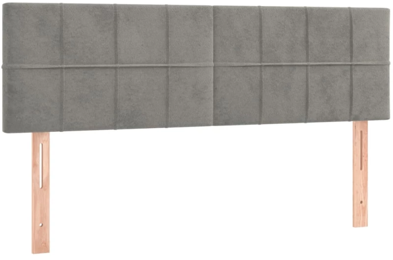 ΚΡΕΒΑΤΙ BOXSPRING ΜΕ ΣΤΡΩΜΑ ΑΝΟΙΧΤΟ ΓΚΡΙ 140X200 ΕΚ. ΒΕΛΟΥΔΙΝΟ 3130961