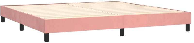 ΚΡΕΒΑΤΙ BOXSPRING ΜΕ ΣΤΡΩΜΑ & LED ΡΟΖ 200X200 ΕΚ. ΒΕΛΟΥΔΙΝΟ 3134428