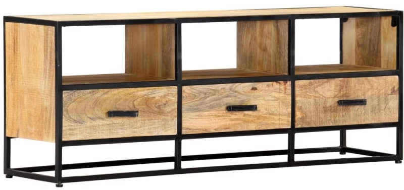 ΈΠΙΠΛΟ ΤΗΛΕΟΡΑΣΗΣ 120 X 30 X 45 ΕΚ. ΑΠΟ ΜΑΣΙΦ ΞΥΛΟ ΜΑΝΓΚΟ 247742