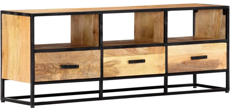 ΈΠΙΠΛΟ ΤΗΛΕΟΡΑΣΗΣ 120 X 30 X 45 ΕΚ. ΑΠΟ ΜΑΣΙΦ ΞΥΛΟ ΜΑΝΓΚΟ 247742