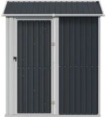 ΑΠΟΘΗΚΗ ΚΗΠΟΥ ΑΝΘΡΑΚΙ 192X152,5X237 ΕΚ. ΓΑΛΒΑΝΙΣΜΕΝΟ ΑΤΣΑΛΙ 364531