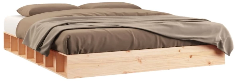 ΠΛΑΙΣΙΟ ΚΡΕΒΑΤΙΟΥ 150 X 200 ΕΚ. ΜΑΣΙΦ ΞΥΛΟ 5FT KING SIZE 820671