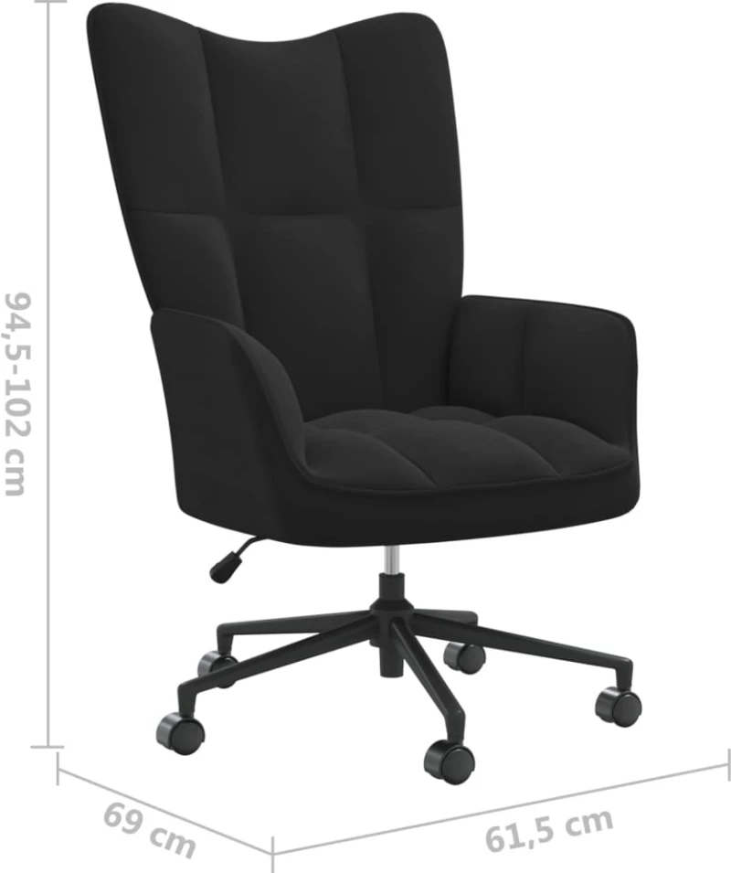 ΠΟΛΥΘΡΟΝΑ RELAX ΜΑΥΡΗ ΒΕΛΟΥΔΙΝΗ 328178