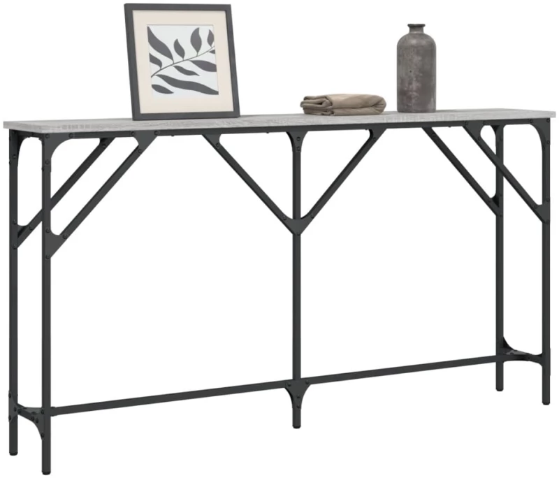 ΤΡΑΠΕΖΙ ΚΟΝΣΟΛΑ ΓΚΡΙ SONOMA 140 X 23 X 75 ΕΚ. ΕΠΕΞΕΡΓ. ΑΠΟ ΞΥΛΟ 837775