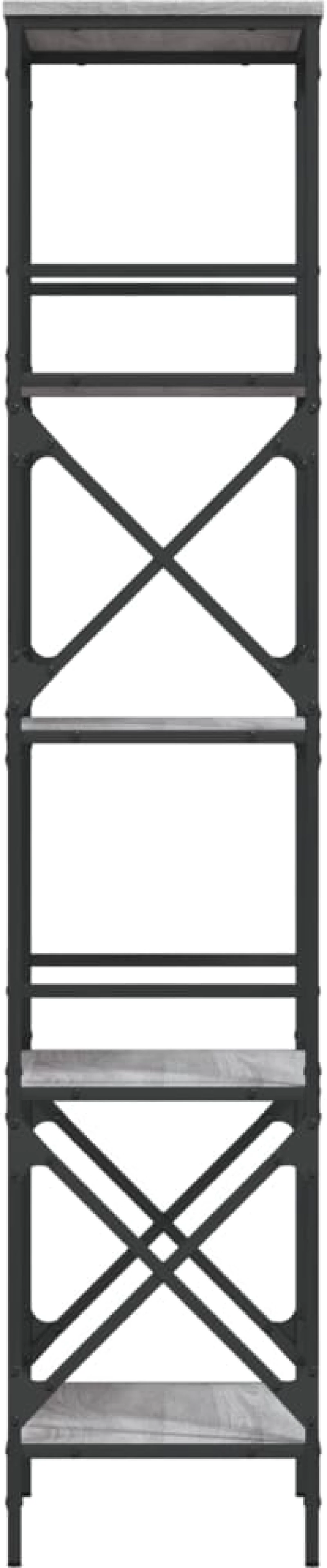 ΒΙΒΛΙΟΘΗΚΗ 5 ΕΠΙΠΕΔΩΝ ΓΚΡΙ SONOMA 59 X 35 X 171 ΕΚ. ΕΠΕΞ. ΞΥΛΟ 837625