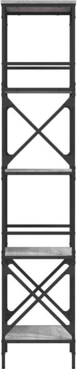 ΒΙΒΛΙΟΘΗΚΗ 5 ΕΠΙΠΕΔΩΝ ΓΚΡΙ SONOMA 59 X 35 X 171 ΕΚ. ΕΠΕΞ. ΞΥΛΟ 837625