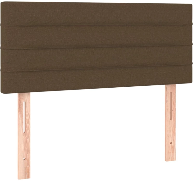ΚΡΕΒΑΤΙ BOXSPRING ΜΕ ΣΤΡΩΜΑ & LED ΣΚ.ΚΑΦΕ 90X200 ΕΚ. ΥΦΑΣΜΑΤΙΝΟ 3133768