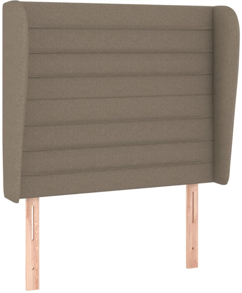 ΚΡΕΒΑΤΙ BOXSPRING ΜΕ ΣΤΡΩΜΑ TAUPE 100 X 200 ΕΚ. ΥΦΑΣΜΑΤΙΝΟ 3128025