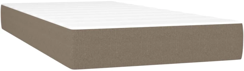 ΚΡΕΒΑΤΙ BOXSPRING ΜΕ ΣΤΡΩΜΑ TAUPE 200X200 ΕΚ. ΥΦΑΣΜΑΤΙΝΟ 3132101