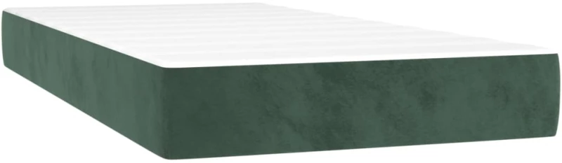 ΚΡΕΒΑΤΙ BOXSPRING ΜΕ ΣΤΡΩΜΑ & LED ΣΚ. ΠΡΑΣΙΝΟ 90X200 ΕΚ ΒΕΛΟΥΔΟ 3134264
