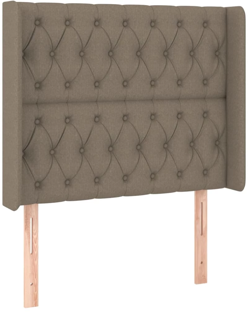 ΚΡΕΒΑΤΙ BOXSPRING ΜΕ ΣΤΡΩΜΑ & LED TAUPE 100X200 ΕΚ. ΥΦΑΣΜΑΤΙΝΟ 3138537