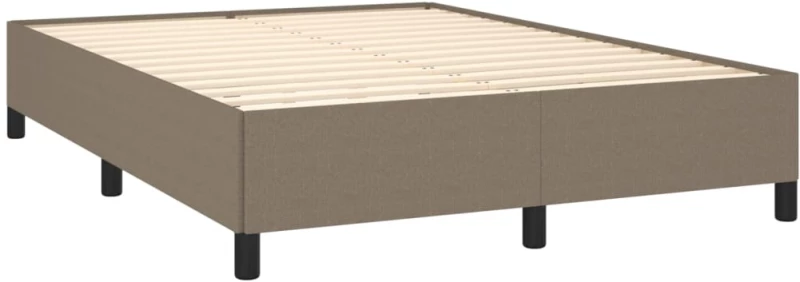 ΚΡΕΒΑΤΙ BOXSPRING ΜΕ ΣΤΡΩΜΑ TAUPE 140X200 ΕΚ. ΥΦΑΣΜΑΤΙΝΟ 3128049