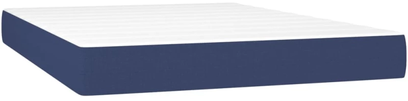 ΚΡΕΒΑΤΙ BOXSPRING ΜΕ ΣΤΡΩΜΑ ΜΠΛΕ 140X200 ΕΚ. ΥΦΑΣΜΑΤΙΝΟ 3129959
