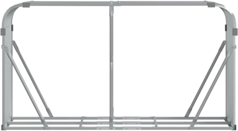 ΞΥΛΟΘΗΚΗ ΑΣΗΜΙ 180X45X100 ΕΚ. ΑΠΟ ΓΑΛΒΑΝΙΣΜΕΝΟ ΑΤΣΑΛΙ 364594