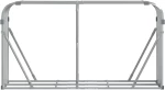 ΞΥΛΟΘΗΚΗ ΑΣΗΜΙ 180X45X100 ΕΚ. ΑΠΟ ΓΑΛΒΑΝΙΣΜΕΝΟ ΑΤΣΑΛΙ 364594