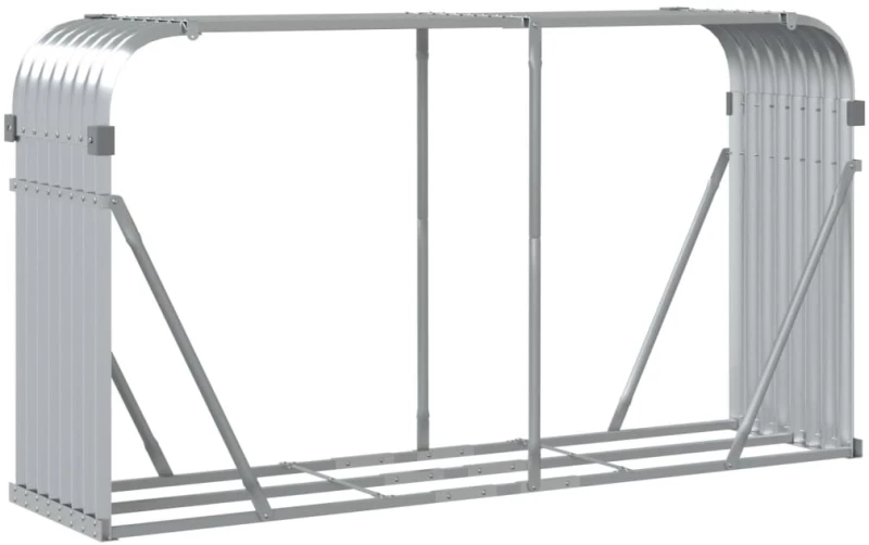 ΞΥΛΟΘΗΚΗ ΑΣΗΜΙ 180X45X100 ΕΚ. ΑΠΟ ΓΑΛΒΑΝΙΣΜΕΝΟ ΑΤΣΑΛΙ 364594