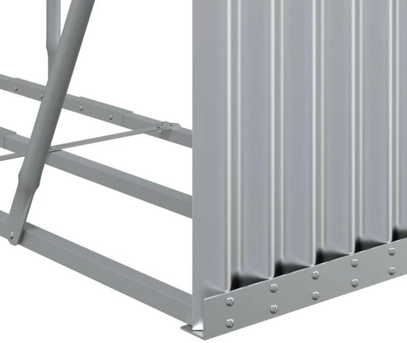 ΞΥΛΟΘΗΚΗ ΑΣΗΜΙ 180X45X100 ΕΚ. ΑΠΟ ΓΑΛΒΑΝΙΣΜΕΝΟ ΑΤΣΑΛΙ 364594