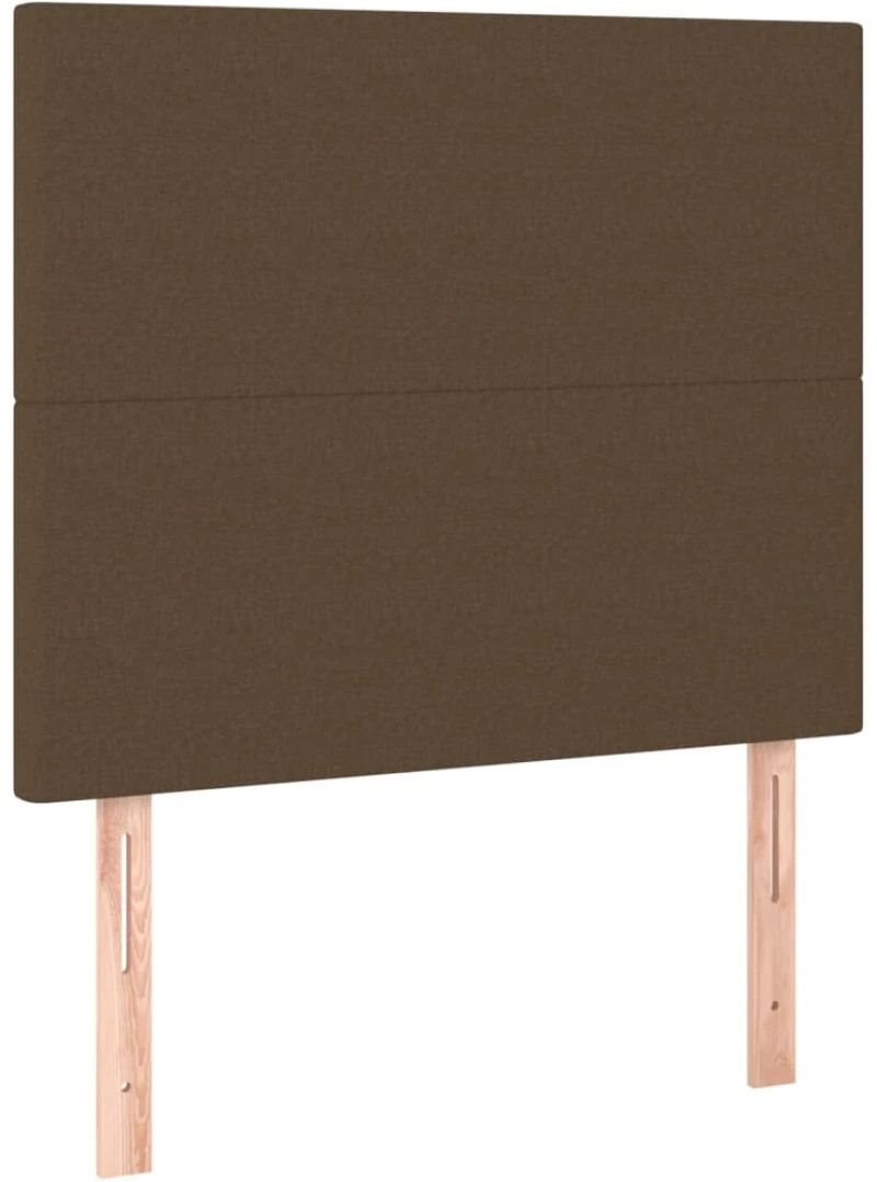ΚΡΕΒΑΤΙ BOXSPRING ΜΕ ΣΤΡΩΜΑ & LED ΣΚ.ΚΑΦΕ 120X200 ΕΚ ΥΦΑΣΜΑΤΙΝΟ 3134704