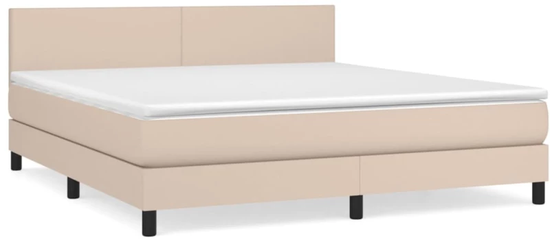 ΚΡΕΒΑΤΙ BOXSPRING ΜΕ ΣΤΡΩΜΑ ΚΑΠΟΥΤΣΙΝΟ 180X200 ΕΚ. ΣΥΝΘ. ΔΕΡΜΑ 3141022
