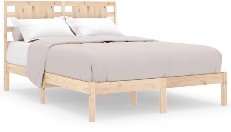 ΠΛΑΙΣΙΟ ΚΡΕΒΑΤΙΟΥ 135 X 190 ΕΚ. ΑΠΟ ΜΑΣΙΦ ΞΥΛΟ 4FT6 DOUBLE 3104193