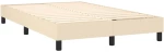 ΚΡΕΒΑΤΙ BOXSPRING ΜΕ ΣΤΡΩΜΑ & LED ΚΡΕΜ 120X200 ΕΚ. ΥΦΑΣΜΑΤΙΝΟ 3133306