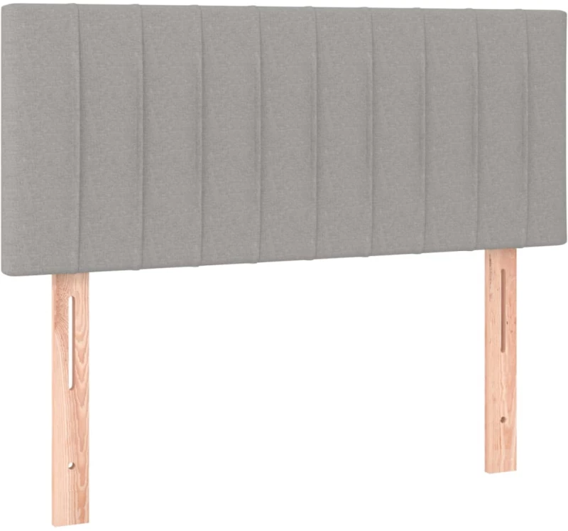 ΚΡΕΒΑΤΙ BOXSPRING ΜΕ ΣΤΡΩΜΑ ΑΝΟΙΧΤΟ ΓΚΡΙ 120X200 ΕΚ. ΥΦΑΣΜΑΤΙΝΟ 3140761