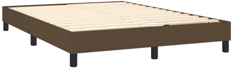 ΚΡΕΒΑΤΙ BOXSPRING ΜΕ ΣΤΡΩΜΑ ΣΚΟΥΡΟ ΚΑΦΕ 140X190 ΕΚ. ΥΦΑΣΜΑΤΙΝΟ 3126400