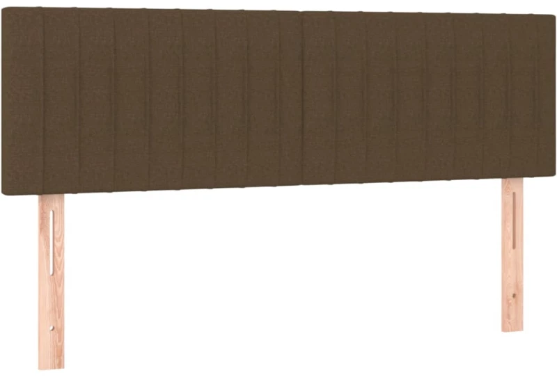 ΚΡΕΒΑΤΙ BOXSPRING ΜΕ ΣΤΡΩΜΑ ΣΚΟΥΡΟ ΚΑΦΕ 140X190 ΕΚ. ΥΦΑΣΜΑΤΙΝΟ 3126400