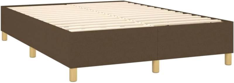 ΚΡΕΒΑΤΙ BOXSPRING ΜΕ ΣΤΡΩΜΑ & LED ΣΚ.ΚΑΦΕ 140X200 ΕΚ ΥΦΑΣΜΑΤΙΝΟ 3135600