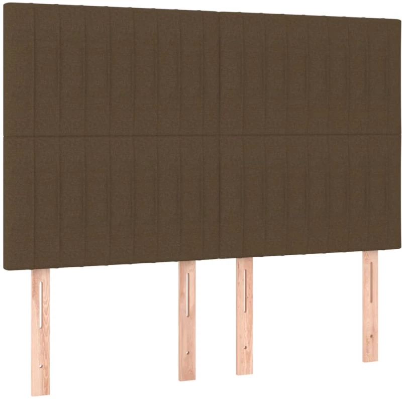 ΚΡΕΒΑΤΙ BOXSPRING ΜΕ ΣΤΡΩΜΑ & LED ΣΚ.ΚΑΦΕ 140X200 ΕΚ ΥΦΑΣΜΑΤΙΝΟ 3135600