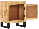 ΚΟΜΟΔΙΝΟ 40 X 30 X 50 ΕΚ. ΑΠΟ ΜΑΣΙΦ ΞΥΛΟ ΜΑΝΓΚΟ 282759
