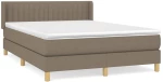 ΚΡΕΒΑΤΙ BOXSPRING ΜΕ ΣΤΡΩΜΑ TAUPE 140X200 ΕΚ. ΥΦΑΣΜΑΤΙΝΟ 3130437
