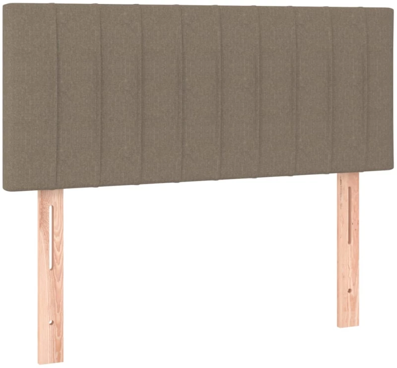 ΚΡΕΒΑΤΙ BOXSPRING ΜΕ ΣΤΡΩΜΑ TAUPE 100 X 200 ΕΚ. ΥΦΑΣΜΑΤΙΝΟ 3129853