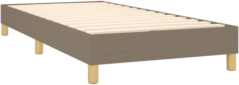 ΚΡΕΒΑΤΙ BOXSPRING ΜΕ ΣΤΡΩΜΑ TAUPE 100 X 200 ΕΚ. ΥΦΑΣΜΑΤΙΝΟ 3140757