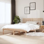 ΠΛΑΙΣΙΟ ΚΡΕΒΑΤΙΟΥ 135 X 190 ΕΚ. ΑΠΟ ΞΥΛΟ ΠΕΥΚΟΥ 4FT6 DOUBLE 3100564