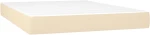ΚΡΕΒΑΤΙ BOXSPRING ΜΕ ΣΤΡΩΜΑ ΚΡΕΜ 140X200 ΕΚ. ΥΦΑΣΜΑΤΙΝΟ 3128450