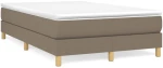 ΚΡΕΒΑΤΙ BOXSPRING ΜΕ ΣΤΡΩΜΑ TAUPE 120X200 ΕΚ. ΥΦΑΣΜΑΤΙΝΟ 3144163