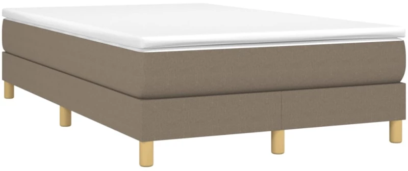 ΚΡΕΒΑΤΙ BOXSPRING ΜΕ ΣΤΡΩΜΑ TAUPE 120X200 ΕΚ. ΥΦΑΣΜΑΤΙΝΟ 3144163