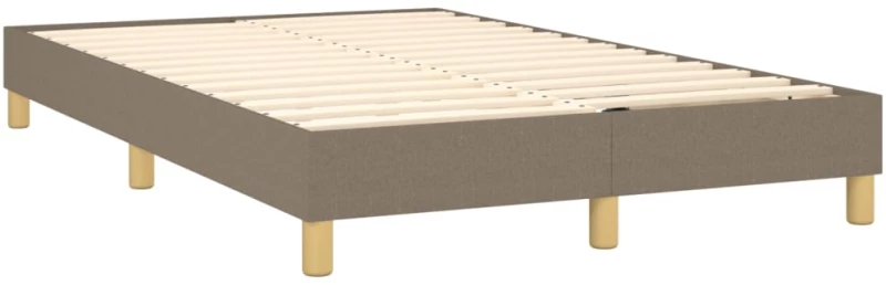 ΚΡΕΒΑΤΙ BOXSPRING ΜΕ ΣΤΡΩΜΑ TAUPE 120X200 ΕΚ. ΥΦΑΣΜΑΤΙΝΟ 3144163