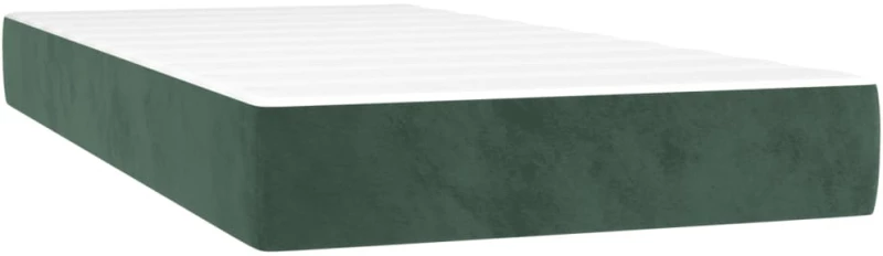 ΚΡΕΒΑΤΙ BOXSPRING ΜΕ ΣΤΡΩΜΑ & LED ΣΚ. ΠΡΑΣΙΝΟ 90X200 ΕΚ ΒΕΛΟΥΔΟ 3139484