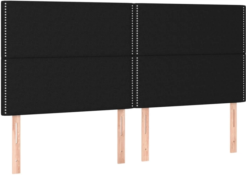 ΚΡΕΒΑΤΙ BOXSPRING ΜΕ ΣΤΡΩΜΑ & LED ΜΑΥΡΟ 160X200 ΕΚ. ΥΦΑΣΜΑΤΙΝΟ 3134807
