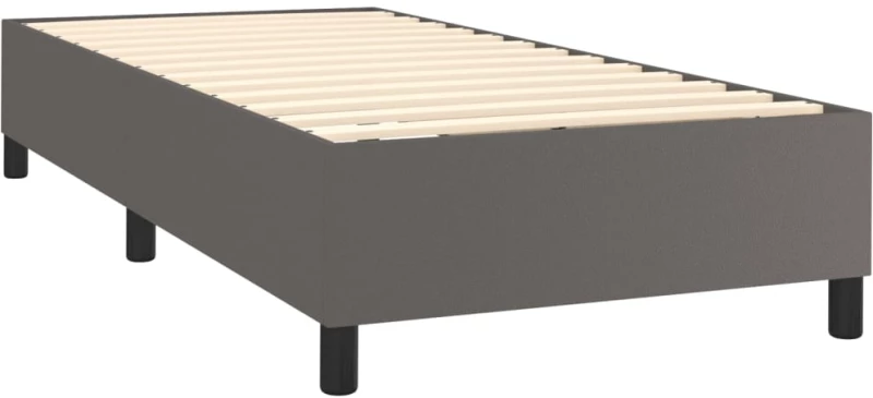 ΚΡΕΒΑΤΙ BOXSPRING ΜΕ ΣΤΡΩΜΑ ΓΚΡΙ 100X200ΕΚ. ΑΠΟ ΣΥΝΘΕΤΙΚΟ ΔΕΡΜΑ 3137591