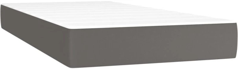 ΚΡΕΒΑΤΙ BOXSPRING ΜΕ ΣΤΡΩΜΑ ΓΚΡΙ 100X200ΕΚ. ΑΠΟ ΣΥΝΘΕΤΙΚΟ ΔΕΡΜΑ 3137591