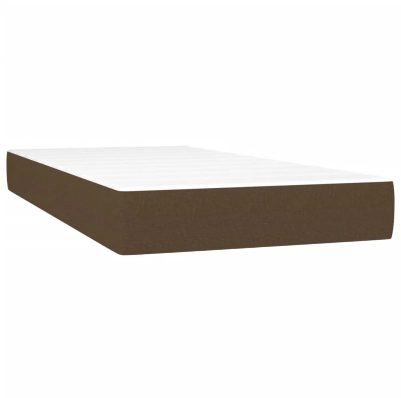 ΚΡΕΒΑΤΙ BOXSPRING ΜΕ ΣΤΡΩΜΑ & LED ΣΚ.ΚΑΦΕ 100X200 ΕΚ ΥΦΑΣΜΑΤΙΝΟ 3132976