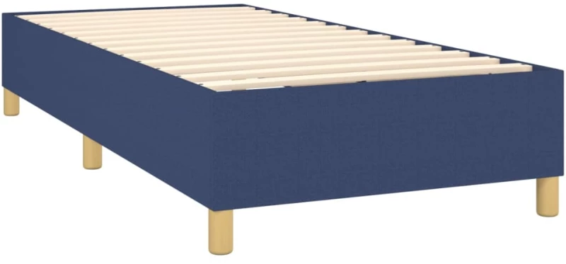 ΚΡΕΒΑΤΙ BOXSPRING ΜΕ ΣΤΡΩΜΑ & LED ΜΠΛΕ 100X200 ΕΚ. ΥΦΑΣΜΑΤΙΝΟ 3135339