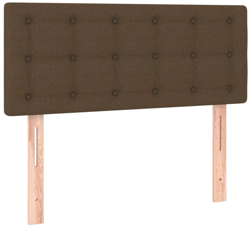 ΚΡΕΒΑΤΙ BOXSPRING ΜΕ ΣΤΡΩΜΑ ΣΚΟΥΡΟ ΚΑΦΕ 90X190 ΕΚ. ΥΦΑΣΜΑΤΙΝΟ 3126528