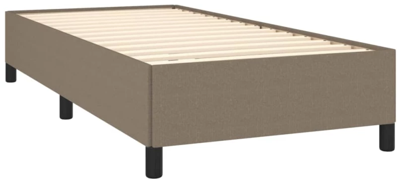 ΚΡΕΒΑΤΙ BOXSPRING ΜΕ ΣΤΡΩΜΑ TAUPE 100 X 200 ΕΚ. ΥΦΑΣΜΑΤΙΝΟ 3127865