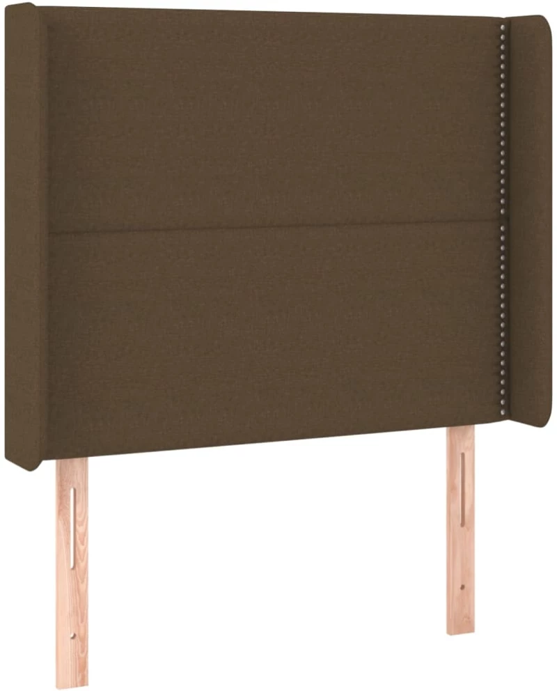 ΚΡΕΒΑΤΙ BOXSPRING ΜΕ ΣΤΡΩΜΑ ΣΚΟΥΡΟ ΚΑΦΕ 90X190 ΕΚ. ΥΦΑΣΜΑΤΙΝΟ 3131876