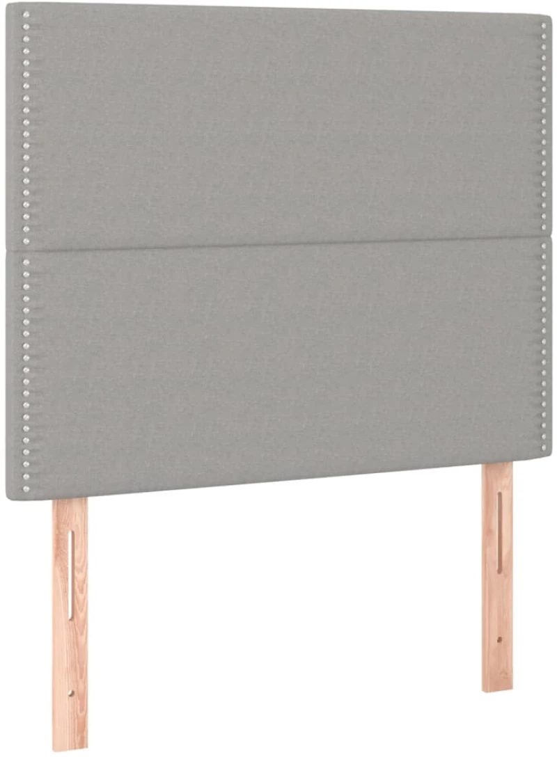 ΚΡΕΒΑΤΙ BOXSPRING ΜΕ ΣΤΡΩΜΑ & LED ΑΝ.ΓΚΡΙ 90X200 ΕΚ. ΥΦΑΣΜΑΤΙΝΟ 3135325