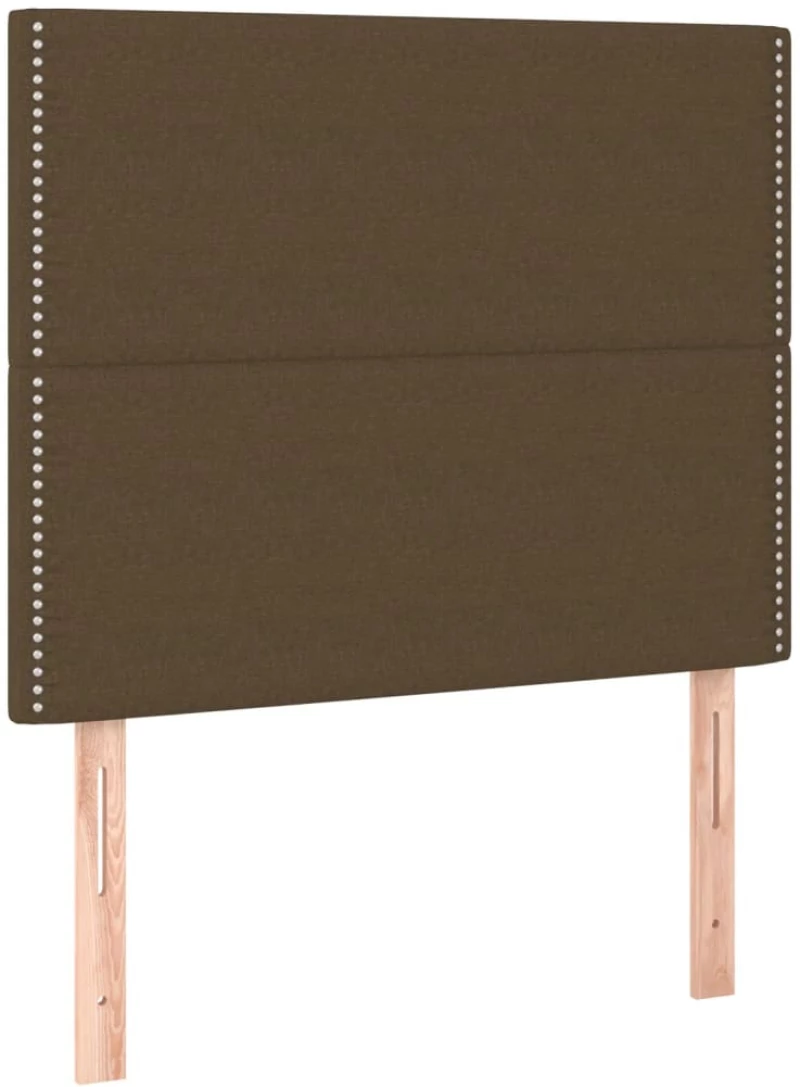 ΚΡΕΒΑΤΙ BOXSPRING ΜΕ ΣΤΡΩΜΑ ΣΚΟΥΡΟ ΚΑΦΕ 90X190 ΕΚ. ΥΦΑΣΜΑΤΙΝΟ 3136480
